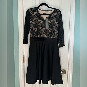 Brand new formal lacy party dress- with tags!